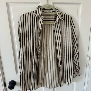 Zara button up